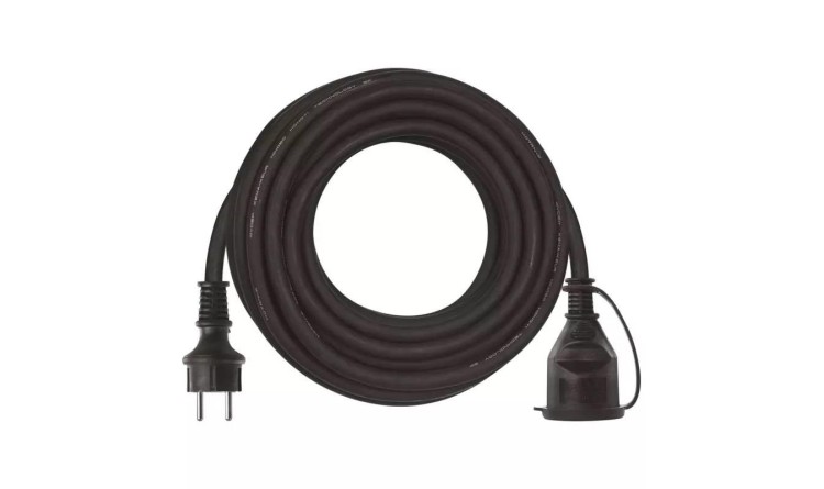 Emos P01710R Venkovní prodlužovací kabel 10 m/1 zásuvka/guma-neopren/230 V