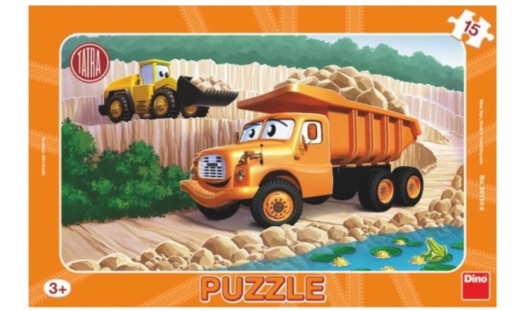 Dino Puzzle Tatra deskové 15 dílků
