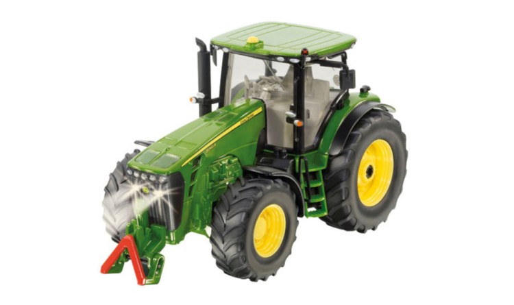 Traktor John Deere 8345R na dálkové ovládání