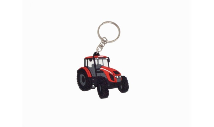 Gumový přívěsek na klíče Zetor