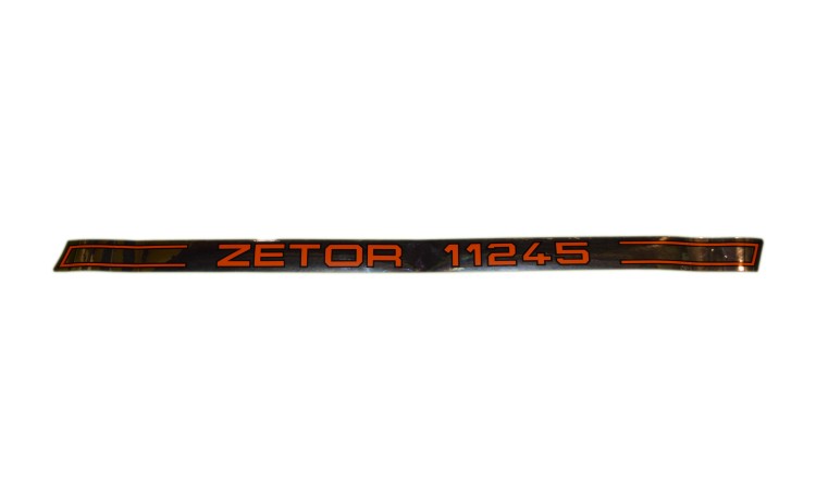 Nápis Z 11245 levý