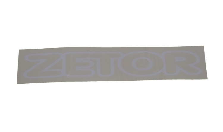 Nápis střechy Zetor