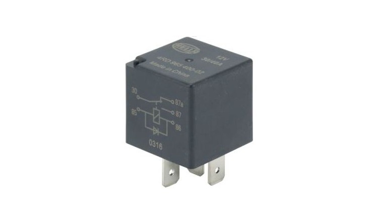Relé pracovního proudu 12V Hella