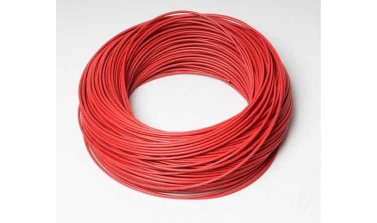 Kabel CYA 6,0 červený