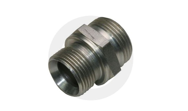 Hrdlo přímé M27x1,5/M30x2  trubka 22 (DIN 3901)