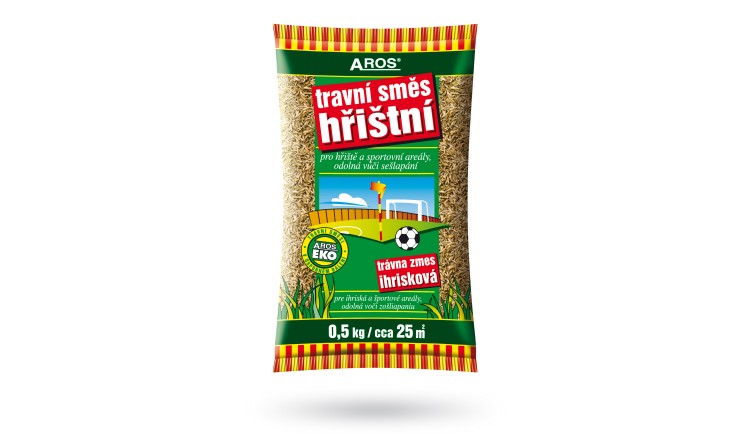 Travní směs AROS-EKO hřištní  0,5 kg