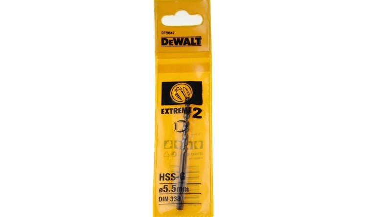 DEWALT DT5047-QZ Vrták do kovu 5,5x93 EXTREME 2 HSS-G