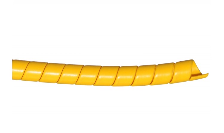 PVC oplet hydraulických hadic, žlutý