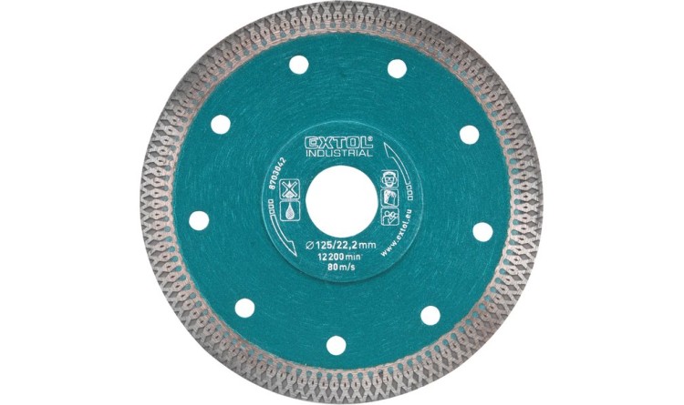 Kotouč diamantový řezný 115 mm turbo