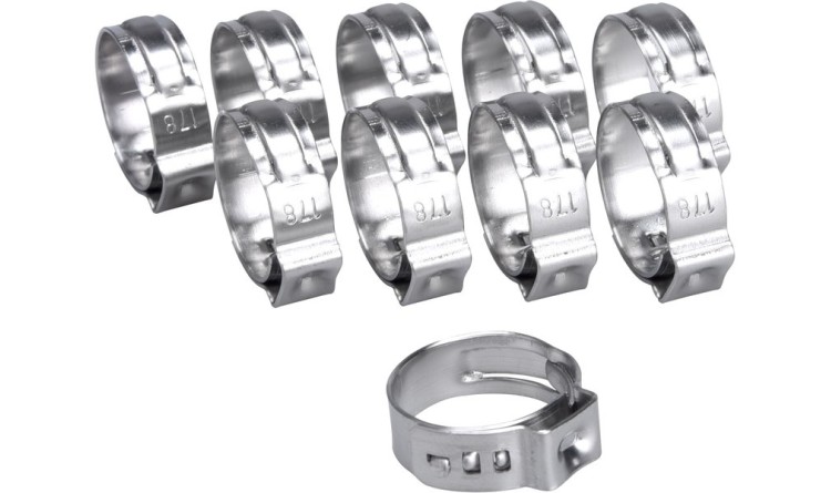 Spona na hadici, pr.17,8mm, INOX