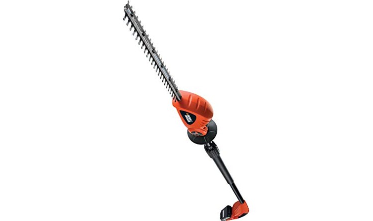 BLACK&DECKER GTC1843L20 aku 18V/2Ah teleskopické nůžky na živý plot