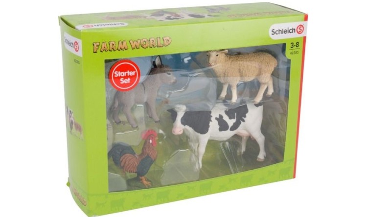 Set zvířat farmářský
