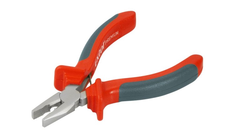 EXTOL PREMIUM kleště kombinované, 125mm MINI