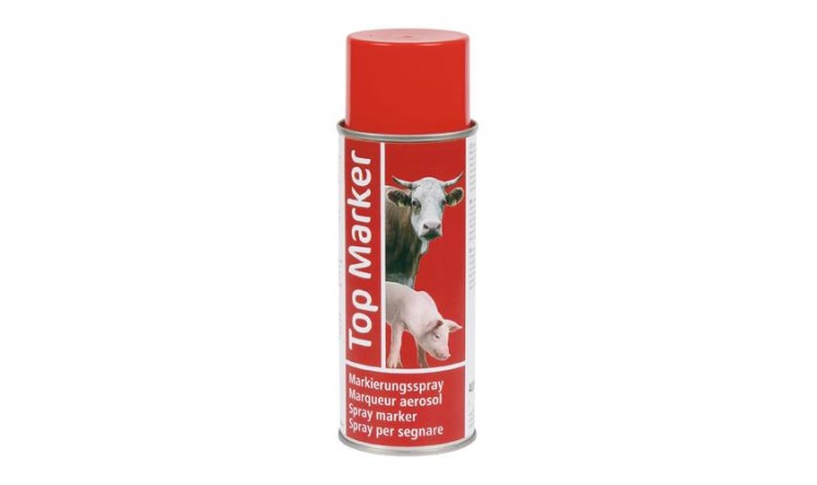 Barva značkovací ve spreji EURO červená 500ml