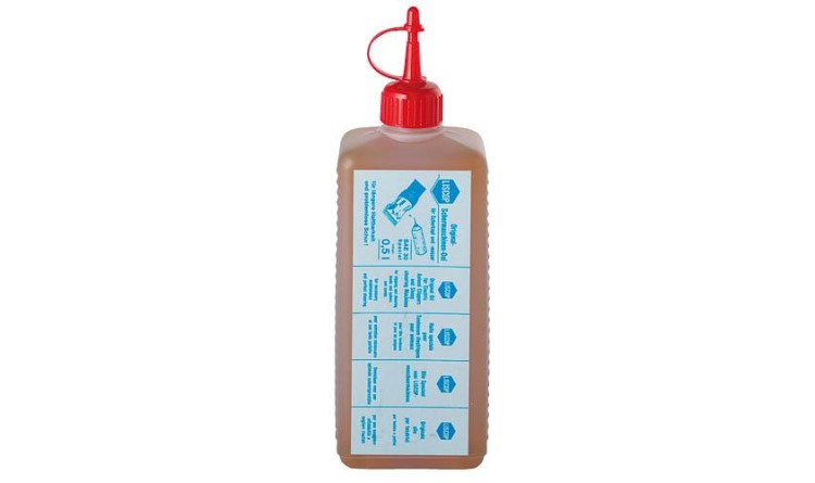 Olej pro mazání nožů a převodů 500 ml.