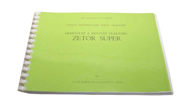 Dílenská příručka Z 50 Super 222.212.805