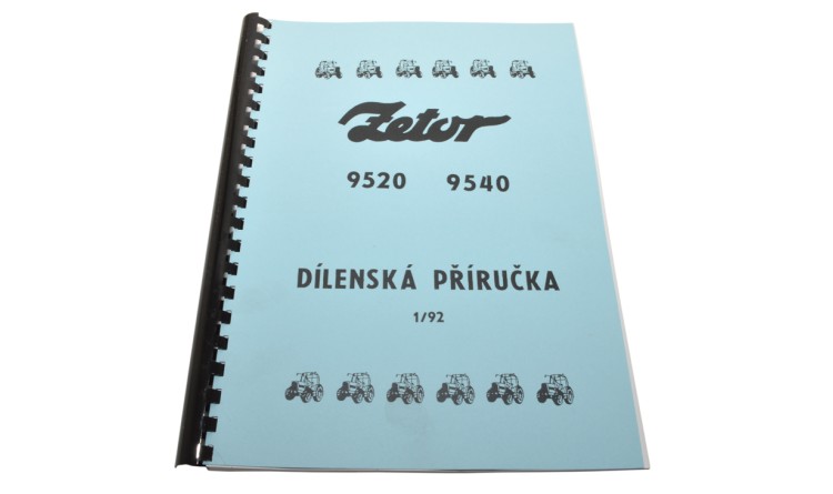Dílenská příručka /česká/Z 9520 -9540