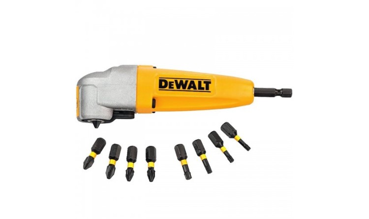 DeWALT pravoúhlý šroubovací nástavec + sada torzních bitů