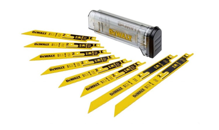 DEWALT DT2446 8 dílná sada odlamovacích plátů na kov
