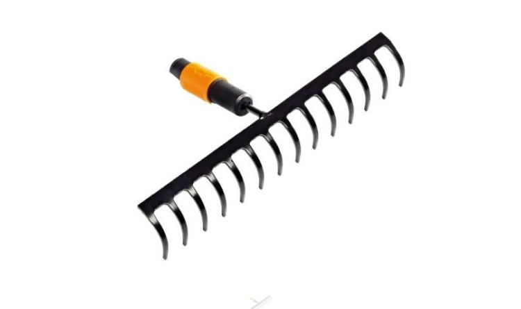 FISKARS QUIK FIT Hrábě železné 14 hrotů 135511