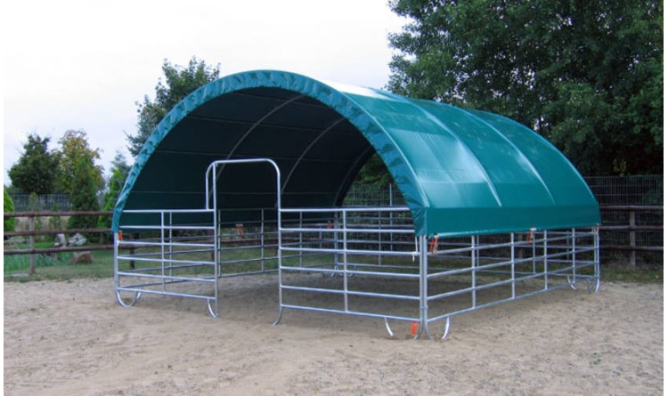 Pastevní přístřešek Mobile Cover 6 x 6 m