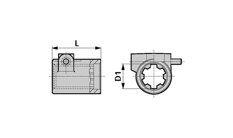 Pouzdro 1 3/8" Z=21