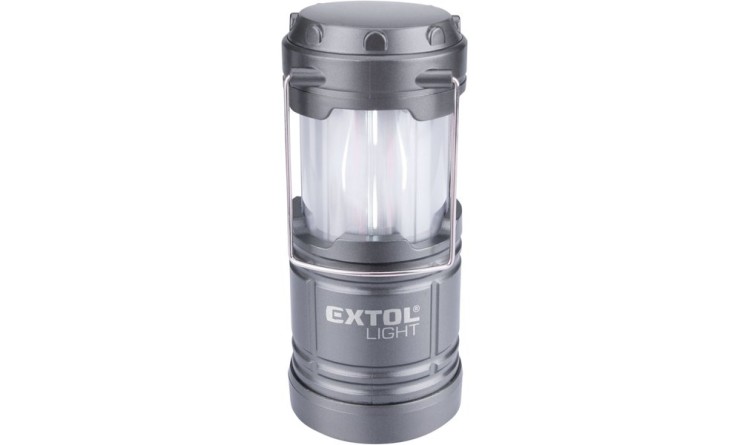 EXTOL LIGHT Lucerna teleskopická LED, 75lm/plamen