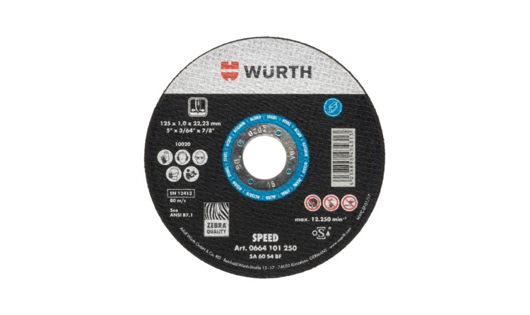 WÜRTH Kotouč řezný 150x1,6x22,2 mm