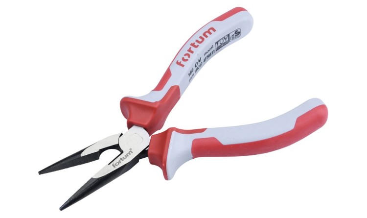 FORTUM 4770311 Kleště půlkulaté přímé, 160mm