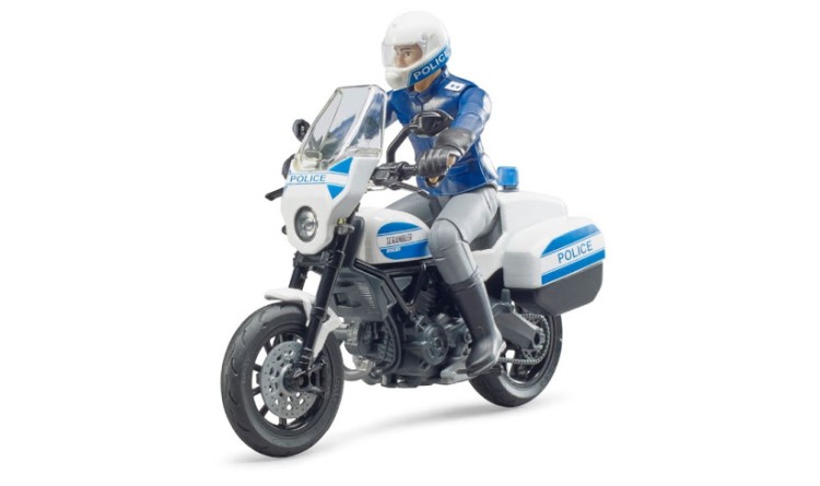 Bruder 62731 Policejní motocykl Ducati s policistou