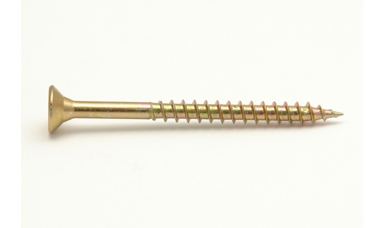 Vrut se záp.hl.,kříž.dráž.a částeč.závitem 5x50 Zn