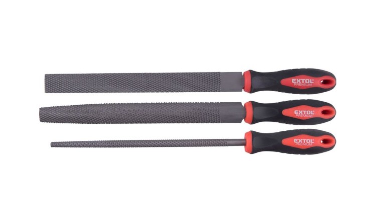 Extol Premium 8803757 Rašple, sada 3ks, 250mm