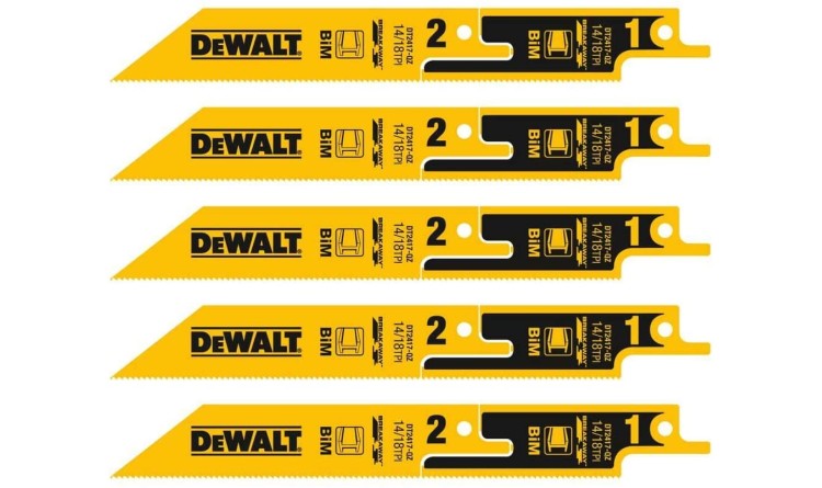 DeWALT DT2417 5 dílná sada odlamovacích plátů na kov
