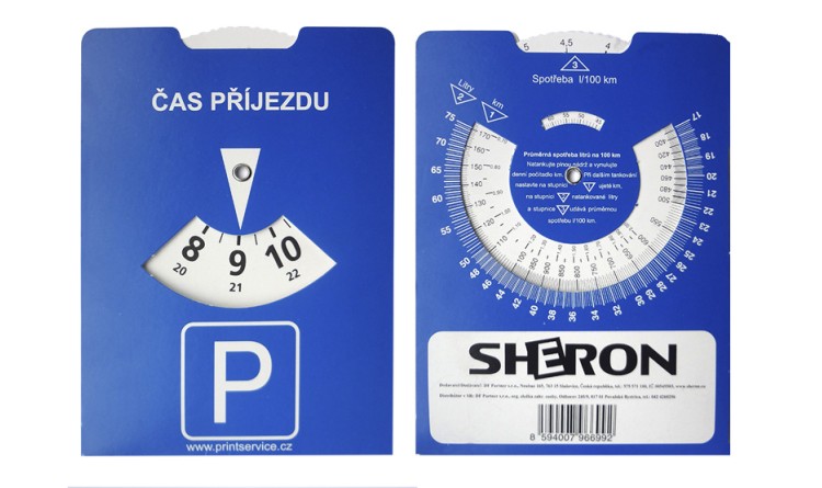 Hodiny parkovací SHERON