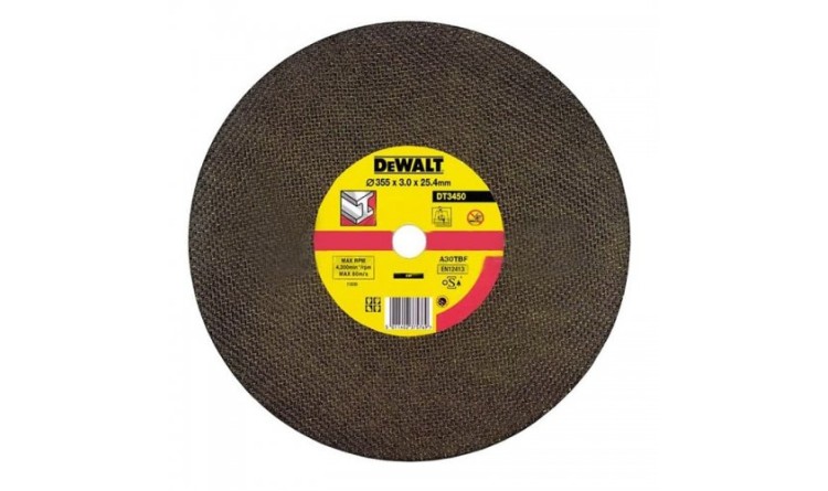 DeWALT DT3450 Kotouč řezný 355x3 mm na kov