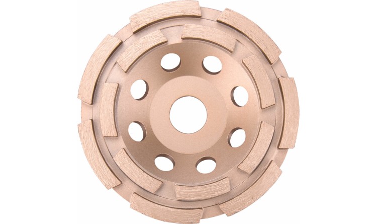 Extol Industrial Kotouč diamantový brusný dvouřadý, O 125x22,2mm