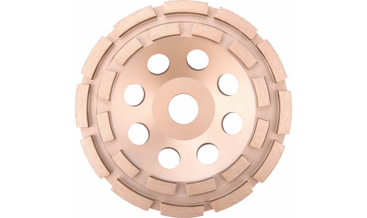 Extol Industrial Kotouč diamantový brusný dvouřadý, O 150x22,2mm