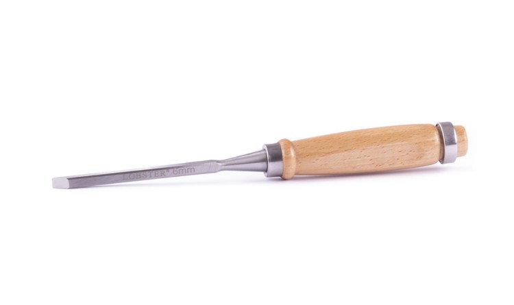 Dláto rukojeť dřevo 1/4"(6mm)