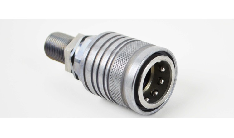 Rychlospojka zásuvka BG3 12L dlouhá závit M18x1,5