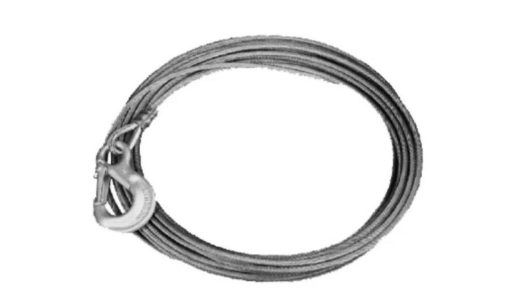 Lano ocel. 8mm/8m hák