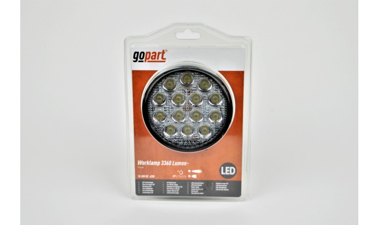 Světlomet pracovní LED 10-30V 42W 3360 LM, 14LED