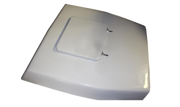 Střecha kabiny s poklopem BK6011 - bílá 62117922