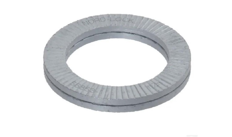 Kroužek pojistný M12x19,5x2,5 mm, ocel, DIN 128a, Nord - Lock
