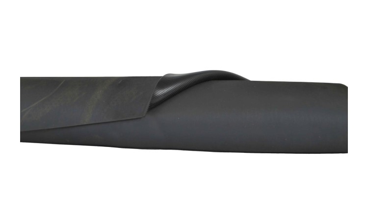 Podlahovina pryžová SBR rýhovaná, tl. 4 mm, š. 1200 mm (tolerance 30mm), 65SH