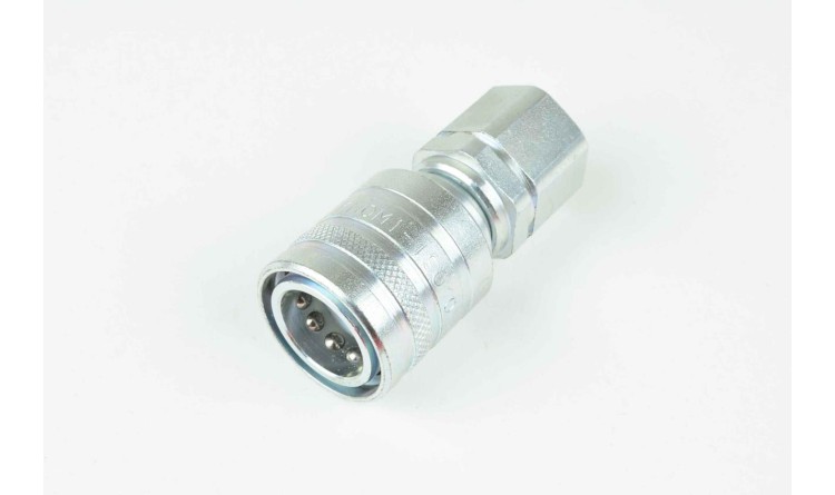 Rychlospojka zásuvka ISO 10  G3/8" SYSTÉM  PUSH PULL (prac. tlak 25 Mpa)