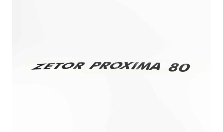 Nápis Zetor Proxima 80 levý 65802113