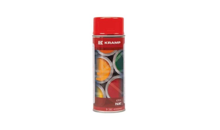 Barva červená spray 400ml RAL3020