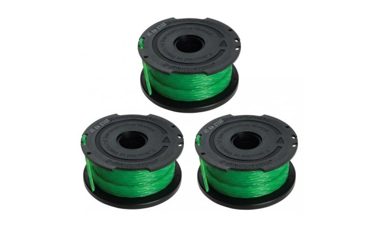 Black&Decker A6486 Náhradní struna Reflex 2,0 mm x 6,0 m na cívce, 3ks