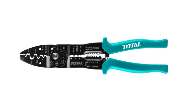 TOTAL THT15101 Kleště odizolovací a štípací na vodiče, industrial, 250mm