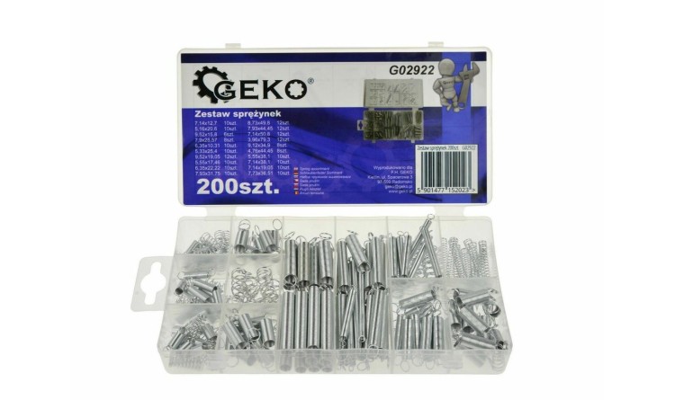 Geko G02922 Sada pružin 200ks